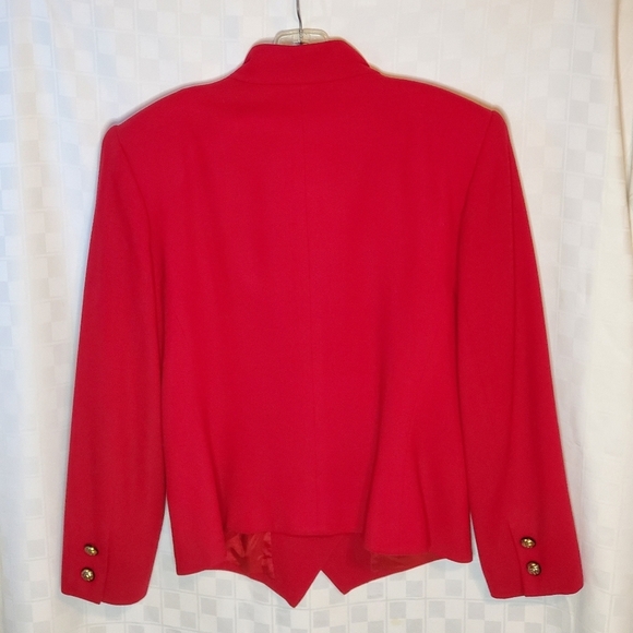 ☃️ Kasper for ASL Red Blazer - Picture 2 of 5